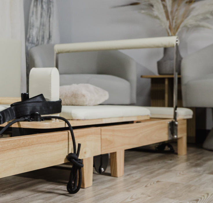 Nour 2.0 Foldable Home Pilates Reformer | Professional Wooden Pilates Machine