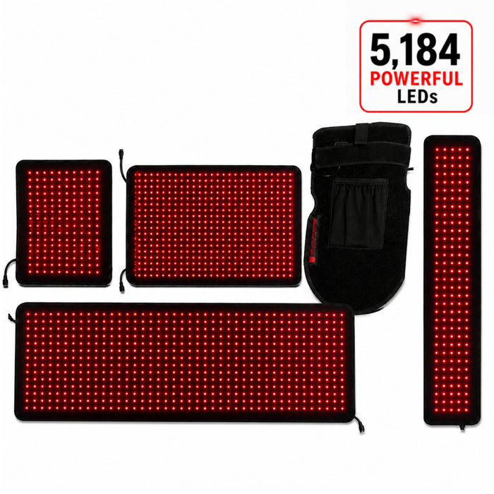 Red Light Pro Devices Pain Relief & Recovery Support Kit – 5 Powerful Devices 5,184 Total LEDs